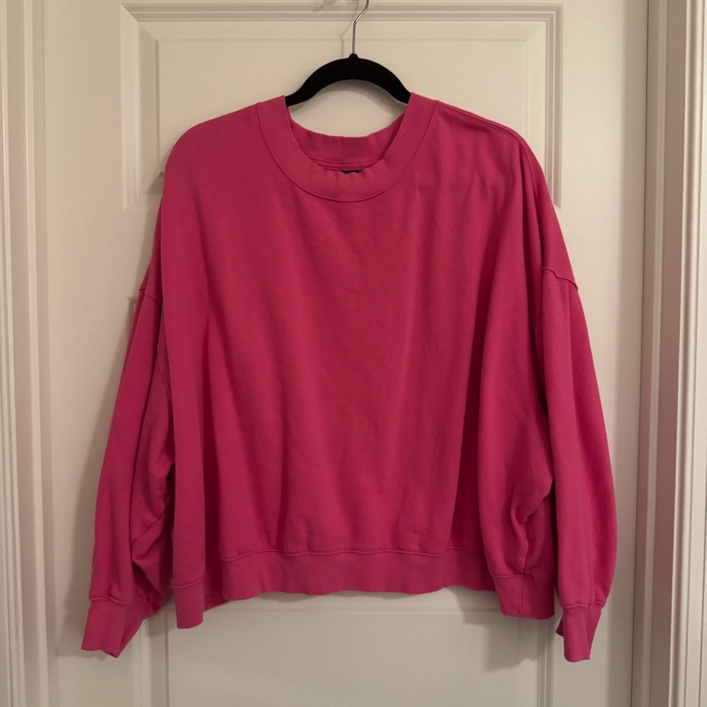 Old Navy Pink Crewneck Sweatshirt